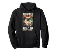 This Dog Has 67 Aura No Funny Pug Lover Meme Owner Humor Pullover Hoodie