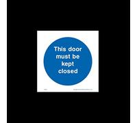 This door must be kept closed Sticker/Self Adhesive Sign - Fire Exit, Gangway, Emergency, Route - (FPR12)