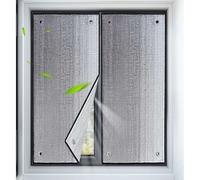 This Double Sided Aluminium Foil Window Thermal Insulation Film 8mm Blackout Reflective Heat Control & UV Block Privacy Film for Sunroom Glass WxH 120x240cm (47x94in)