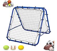 This Double Sided Football Training Net Pro Rebounder Net Soccer Kickback Target Goal Play Teaching Children Adjustable Rebound Premium Quality Wild Child Net