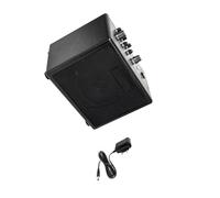 This Electric Guitar Amp And Speaker Combo Is Portable And Has 40 Built In Drum Machine Sounds(FA05 BR)