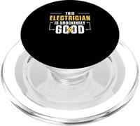 This Electrician Is Shockingly Good For Electrical Engineers PopSockets PopGrip for MagSafe