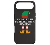 This Elf Can Be Bribed With Bourbon Christmas Santa Helper Case for iPhone Air