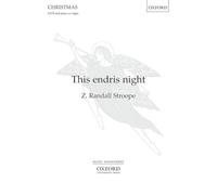 This endris night: Vocal score