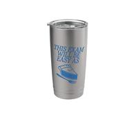 This Exam Will Be Easy As Pie Test Day Stainless Steel Insulated Tumbler