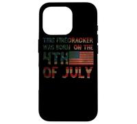 This Firecracker Was Born On The 4th Of July - American Case for iPhone 16 Pro