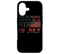 This Firecracker Was Born On The 4th Of July - American Case for iPhone 17