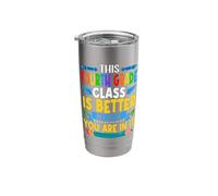 This Fourth Grade Class is Better Students Teachers Stainless Steel Insulated Tumbler