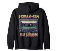 This G-pa Is A Classic Cassette Tape Retro Music Mixtape Zip Hoodie
