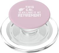 This gal is killing it at retirement PopSockets PopGrip for MagSafe