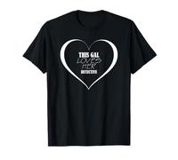 This Gal Loves Her Detective T-Shirt for Detectives T-Shirt