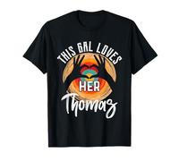 This Gal Loves Her Thomas T-Shirt Name Thomas T-Shirt