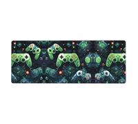 This Gamepad Circuit Version Keyboard and Mouse pad, 12x31.5 inches in Size, is Designed for Computers, Consoles, Offices, and is Also Suitable for Games and Study.