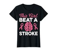This Girl Beat A Stroke - Awareness Stroke Survivor Women T-Shirt