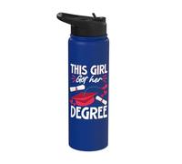 This Girl Got Her Master's Degree Stainless Steel Insulated Water Bottle