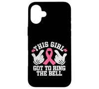 This Girl Got To Ring The Bell Breast Cancer Awareness Case for iPhone 16 Plus