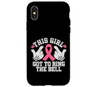 This Girl Got To Ring The Bell Breast Cancer Awareness Case for iPhone X/XS