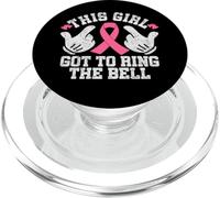 This Girl Got To Ring The Bell Breast Cancer Awareness PopSockets PopGrip for MagSafe