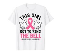 This Girl Got To Ring The Bell Breast Cancer Awareness T-Shirt