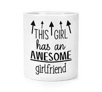 This Girl Has an Awesome Girlfriend Makeup Brush Pencil Pot