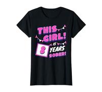 This Girl Is 8 Years Sober Sobriety Anniversary For Women T-Shirt