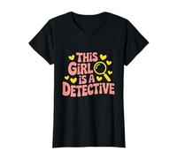 This Girl Is A Detective Birthday Spy Investigator T-Shirt