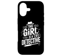 This Girl Is A Detective, Spy Pi Private Investigator Case for iPhone 17