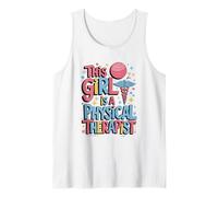 This Girl is A Physical Therapist, Physical Therapy PT Tank Top