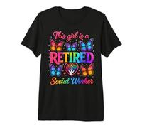 This Girl is a Retired Social Worker Retirement Premium T-Shirt