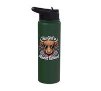This Girl is Almost Retired Stainless Steel Insulated Water Bottle