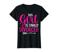 This Girl is Finally Divorced - Cute Girls Divorce Party T-Shirt