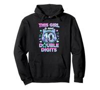 This Girl is now Double Digits K-pop 10th Birthday Girls Pullover Hoodie