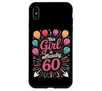 This Girl Is Officially 60 Born To Party Sixtieth Bash Case for iPhone XS Max