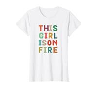 This Girl is On Fire - Strong Female Women Feminist Gift T-Shirt
