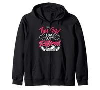 This Girl Just Retired and She’s Not Coming Back Zip Hoodie