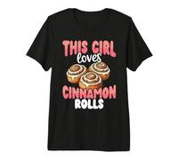 This Girl Loves Cinnamon Rolls Women Premium T-Shirt