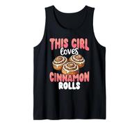 This Girl Loves Cinnamon Rolls Women Tank Top
