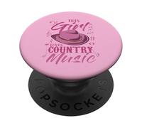 This Girl Loves Country Music PopSockets Adhesive PopGrip