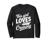 This Girl Loves Cruising Fun Vacation Sailboat Long Sleeve T-Shirt