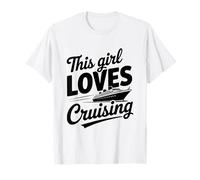 This Girl Loves Cruising Fun Vacation Sailboat T-Shirt