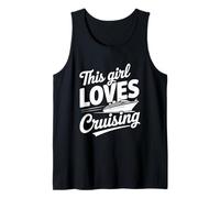 This Girl Loves Cruising Fun Vacation Sailboat Tank Top