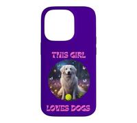 THIS GIRL LOVES DOGS Case for iPhone 14 Pro