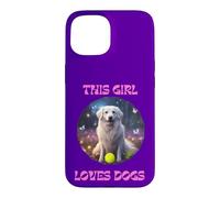 THIS GIRL LOVES DOGS Case for iPhone 15