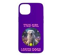 THIS GIRL LOVES DOGS Case for iPhone 15 Plus