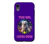 THIS GIRL LOVES DOGS Case for iPhone XR