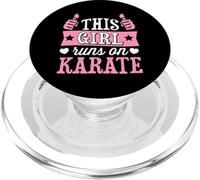 This Girl Loves Karate Two Thumbs PopSockets PopGrip for MagSafe