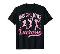 This Girl Loves Lacrosse - Lax Lover Women T-Shirt