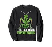 This Girl Loves Praying Mantis Insect Lover Sweatshirt