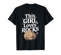 This Girl Loves Rocks Geology Rock Collector T-Shirt