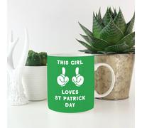 This Girl Loves St Patrick Day Mug
